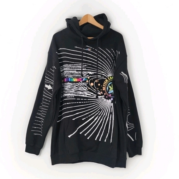 Advisory Board Crystals x Lil Wayne Men's Large Rare Carter V ABC Black Hoodie - Picture 15 of 15